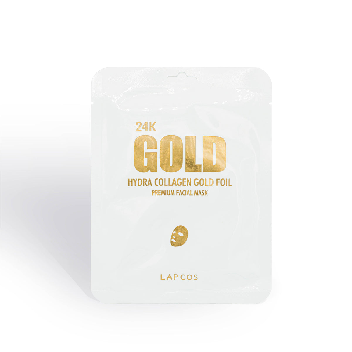 24K Gold Foil Premium Collagen Face Mask