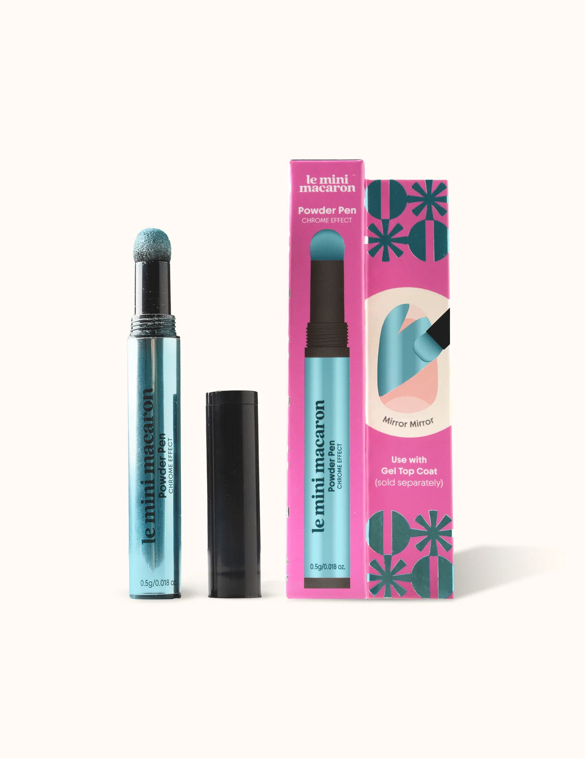 Chrome Powder Pen - Cyber Blue