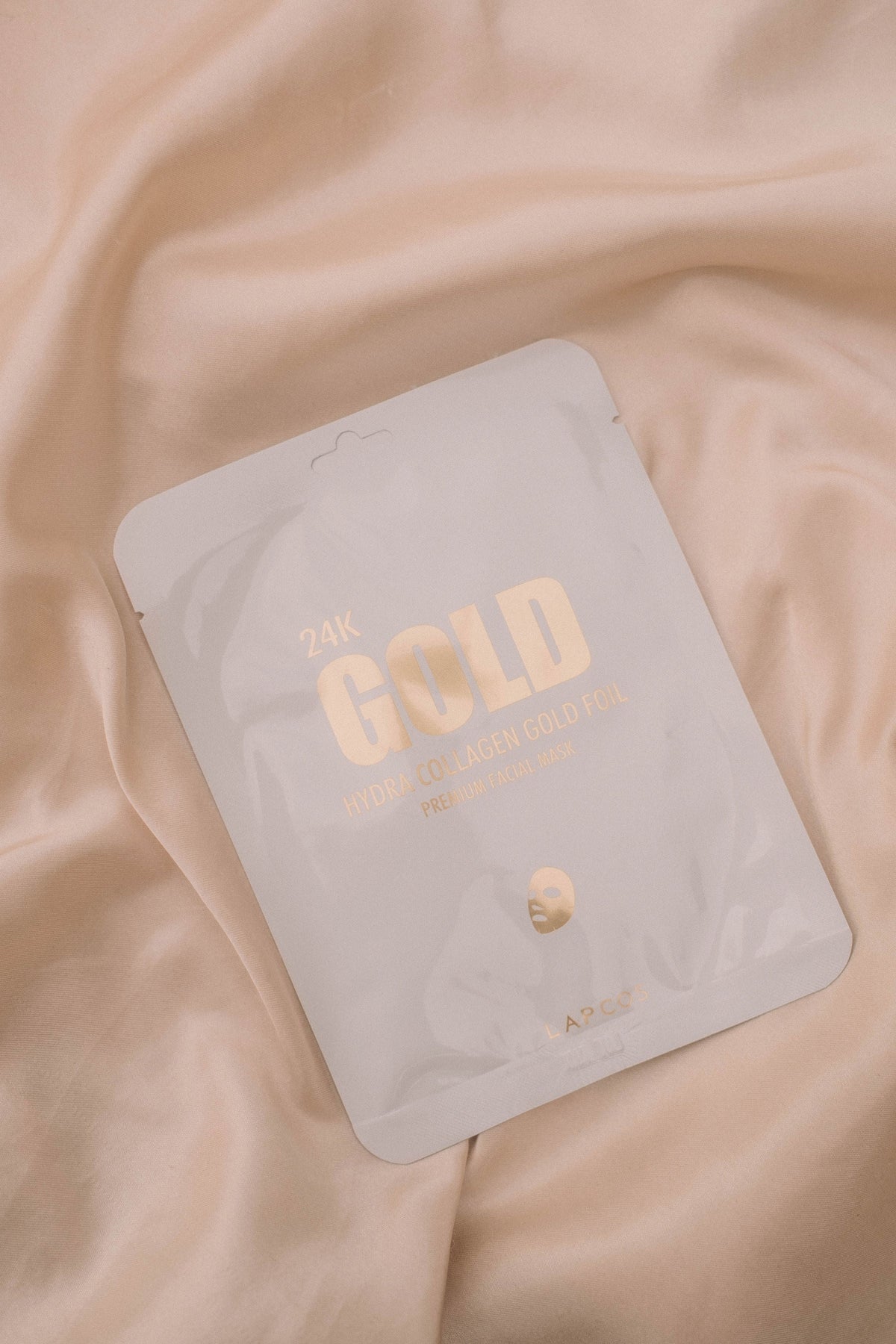 24K Gold Foil Premium Collagen Face Mask