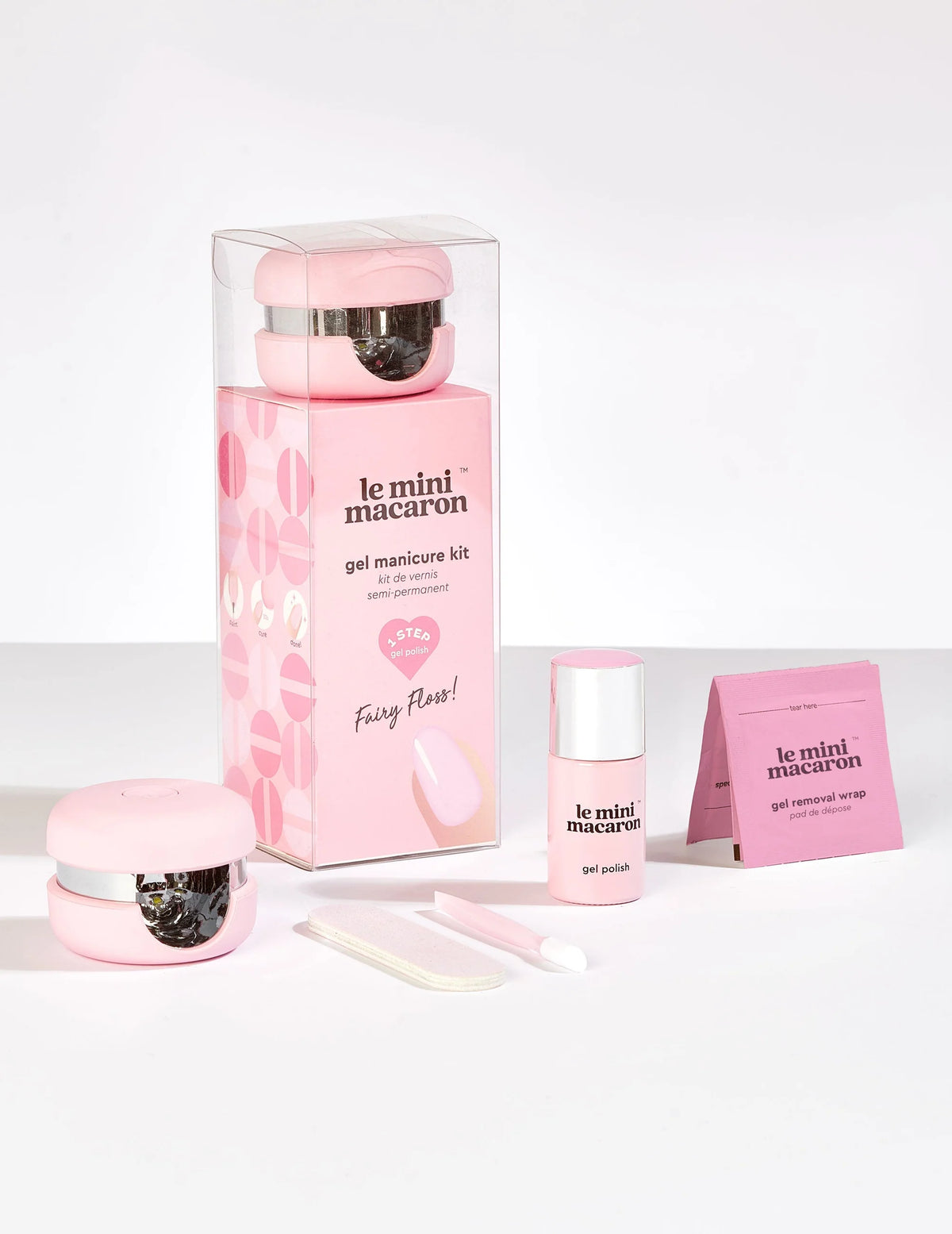 Gel Manicure Sett - Fairy Floss