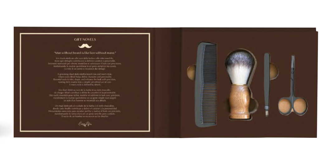 Gift Novels - Herra Snyrtisett