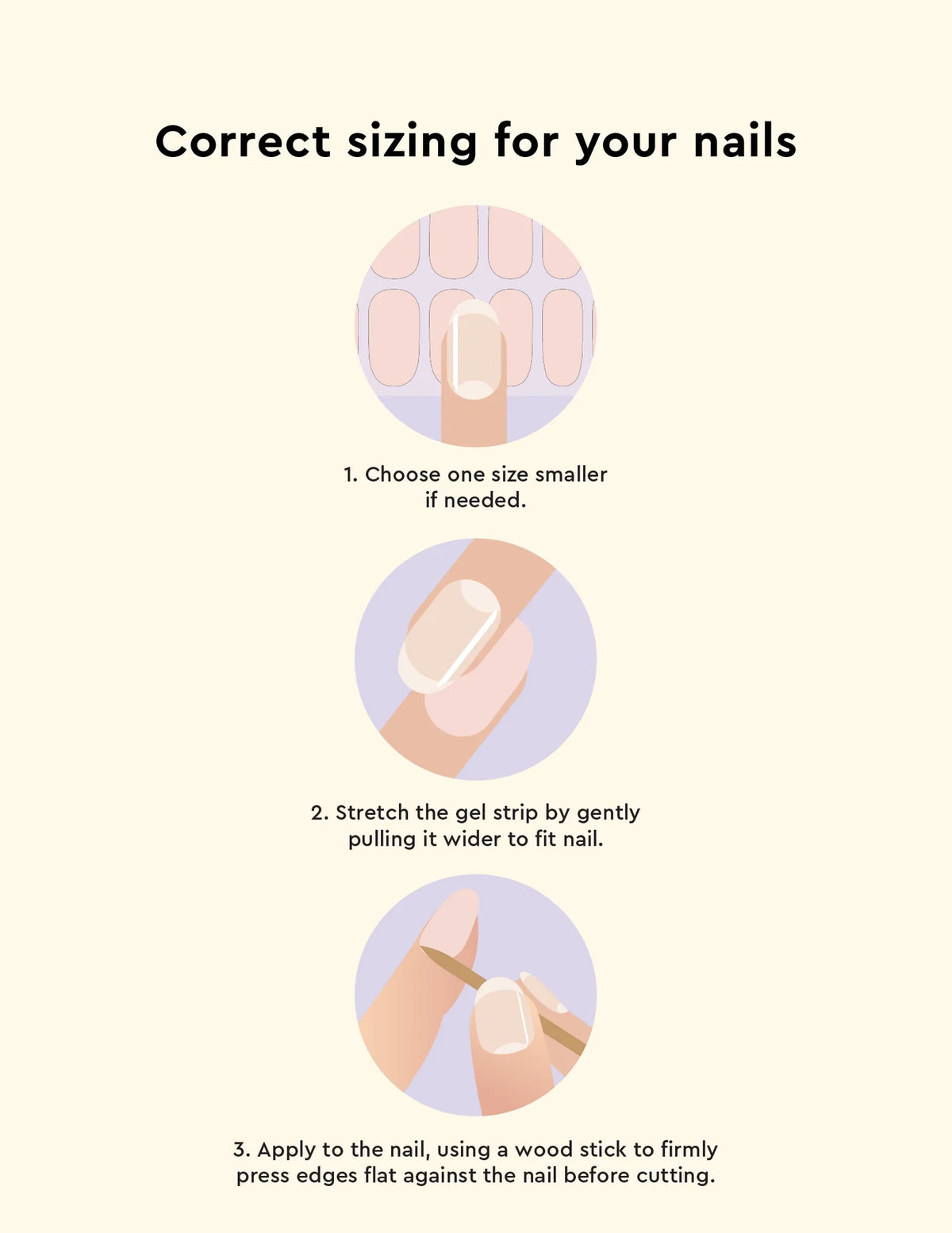 Gel Nail Strips - Candy Pink