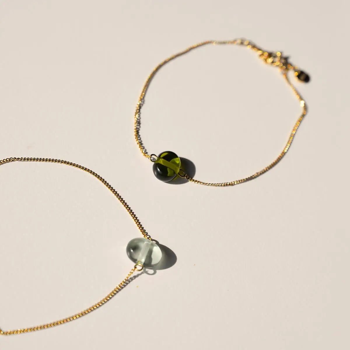 Armbönd 2 stk. Duo Bracelet – Turquoise and Green
