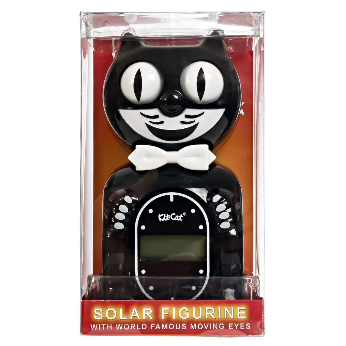 Kit-Cat Klock Svört Vekjaraklukka