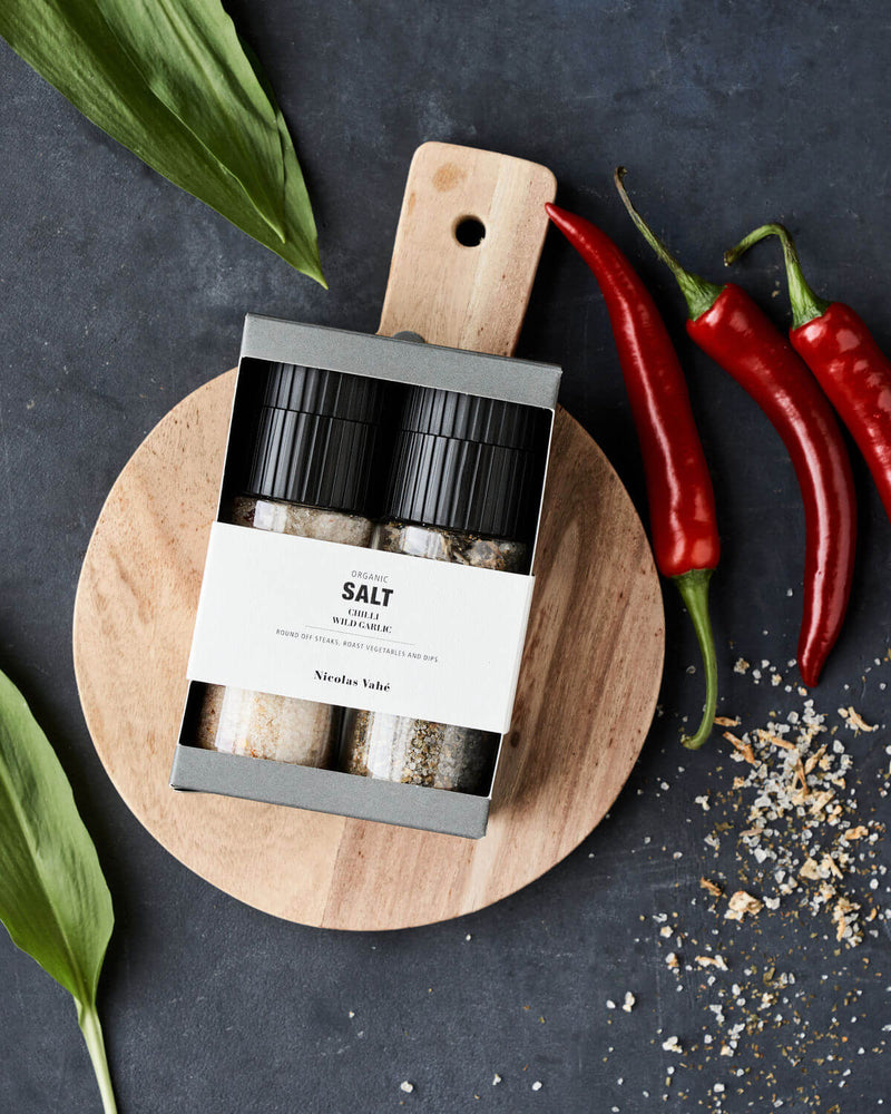 Gjafasett - Chilli Salt & Wild Garlic