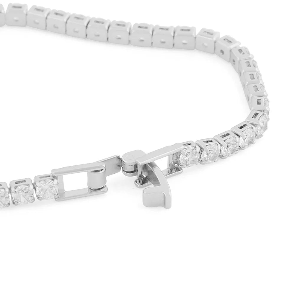 Siri Stone Armband Silfur