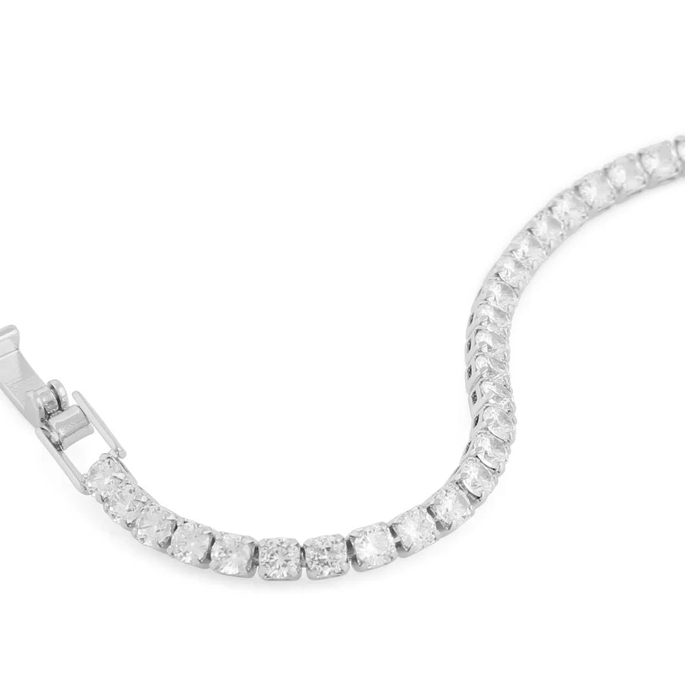 Siri Stone Armband Silfur
