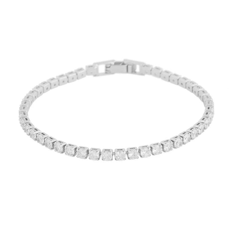 Siri Stone Armband Silfur