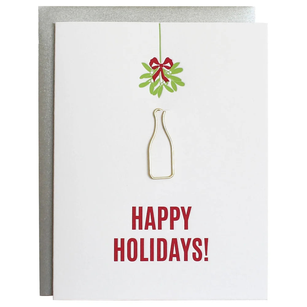 Tækifæriskort "Happy Holidays"