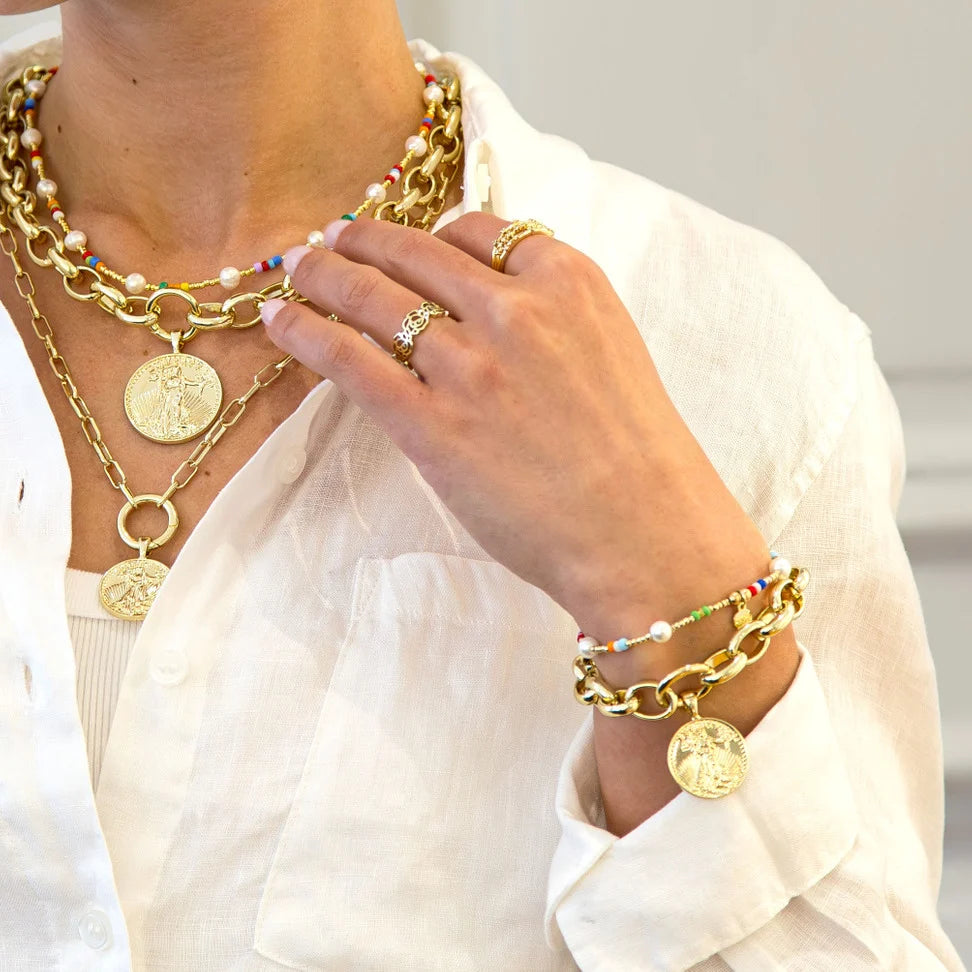 Rule Coin Armband