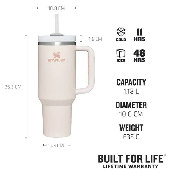 Stanley Quencher Brúsi 1,18 L - Rose Quartz