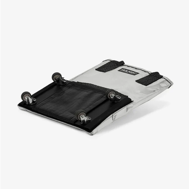 Hulken® Original Rolling Tote Bag Silver