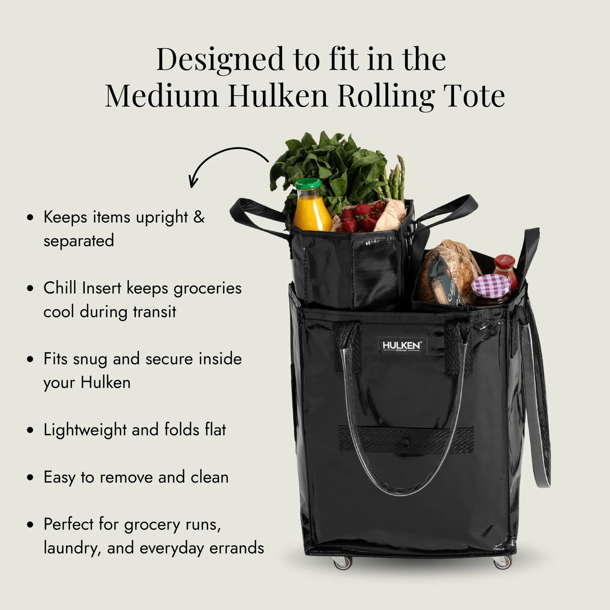 The Tidy & Chill Insert Set Black