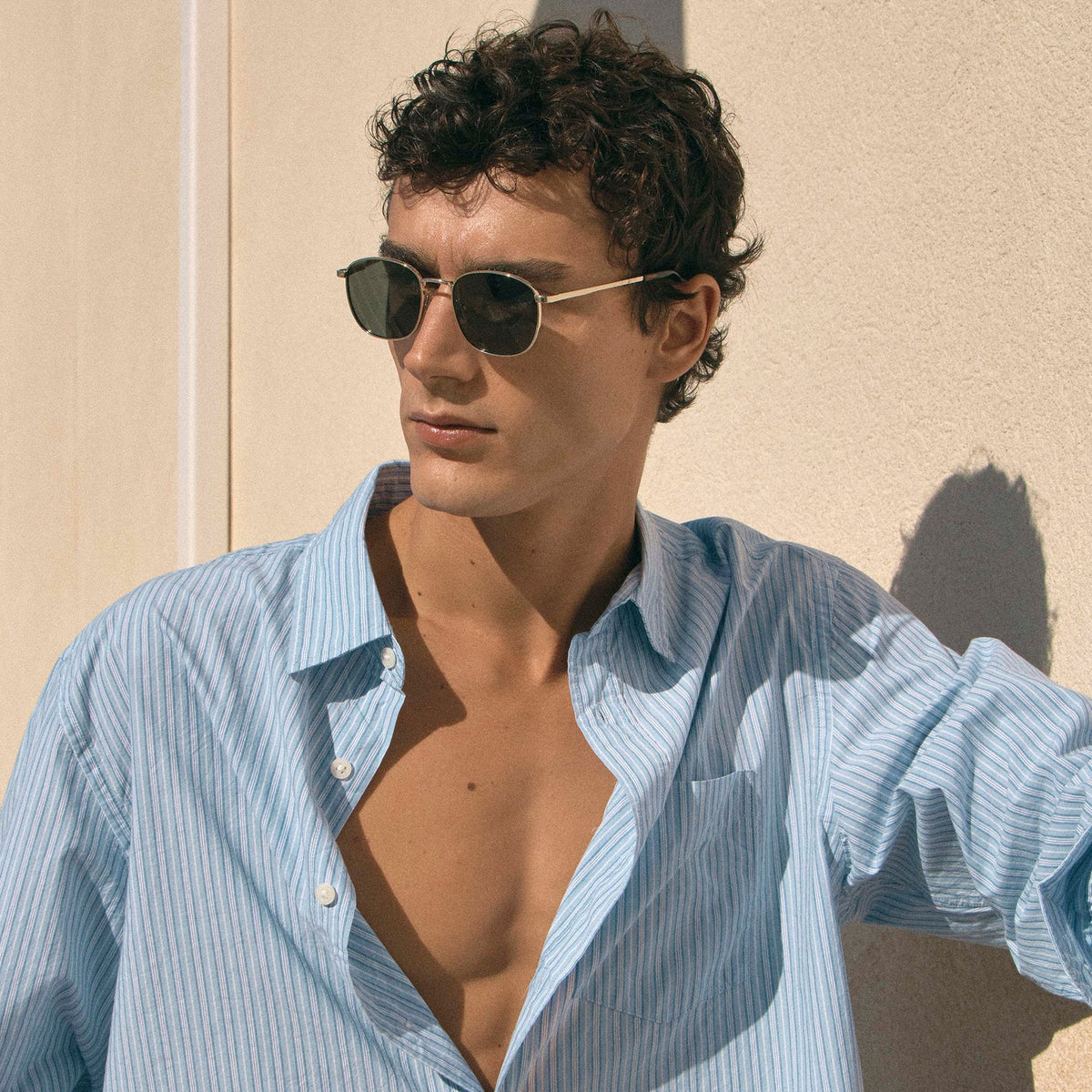 NEPTUNE DEUX | GOLD KHAKI MONO POLARISED