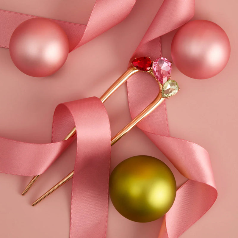 French Hair Pin - Gemstone