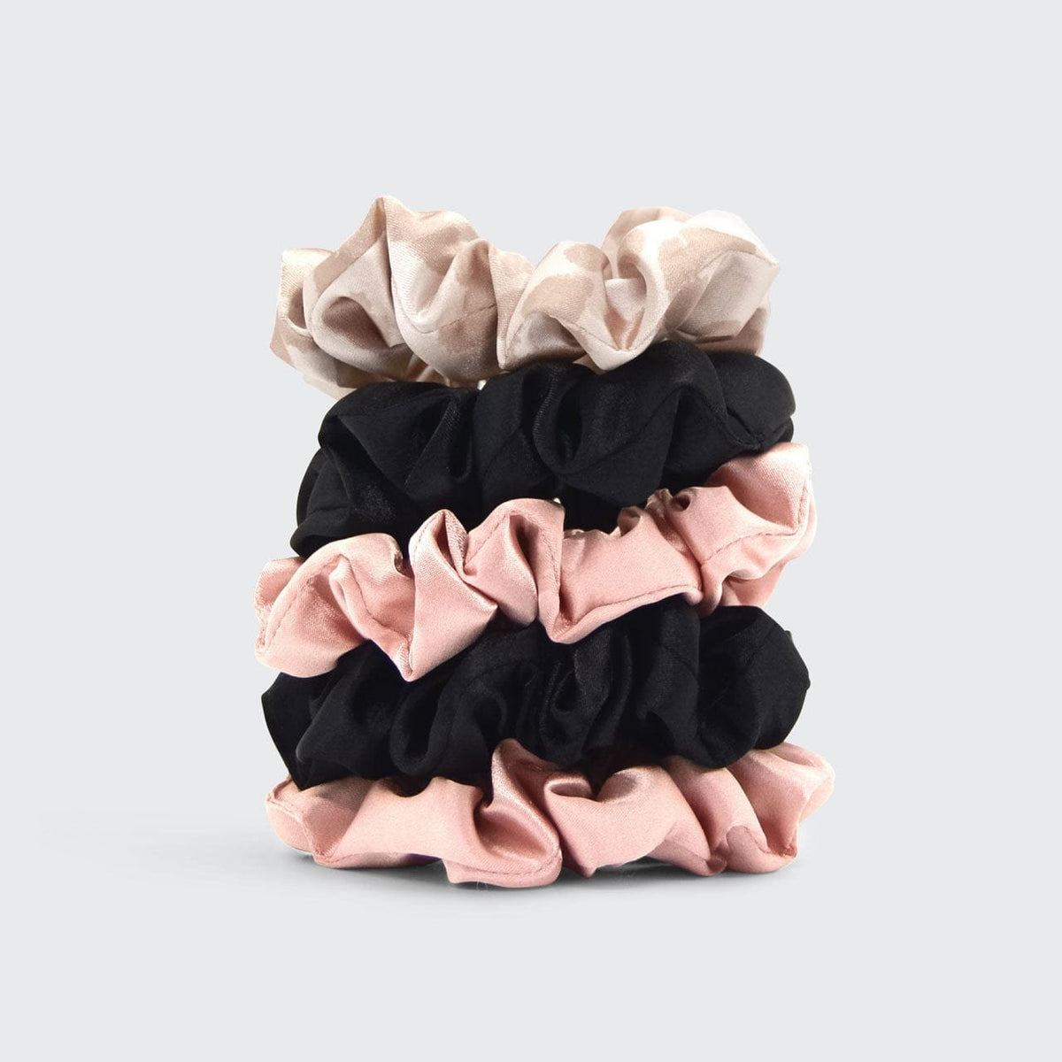 Satín Hárteygjur Scrunchies