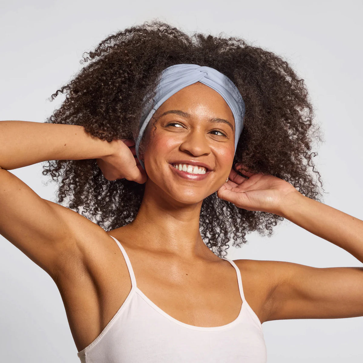 Hárband 2 stk. Ljósblátt/Dökkblátt