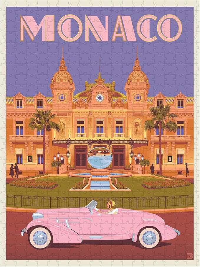 Monaco - 500 bita Púsl