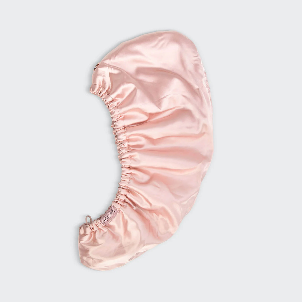 Hárhandklæði Satín/Microfiber Bleikt