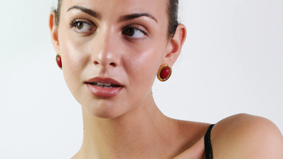 Camille Studs Eyrnalokkar