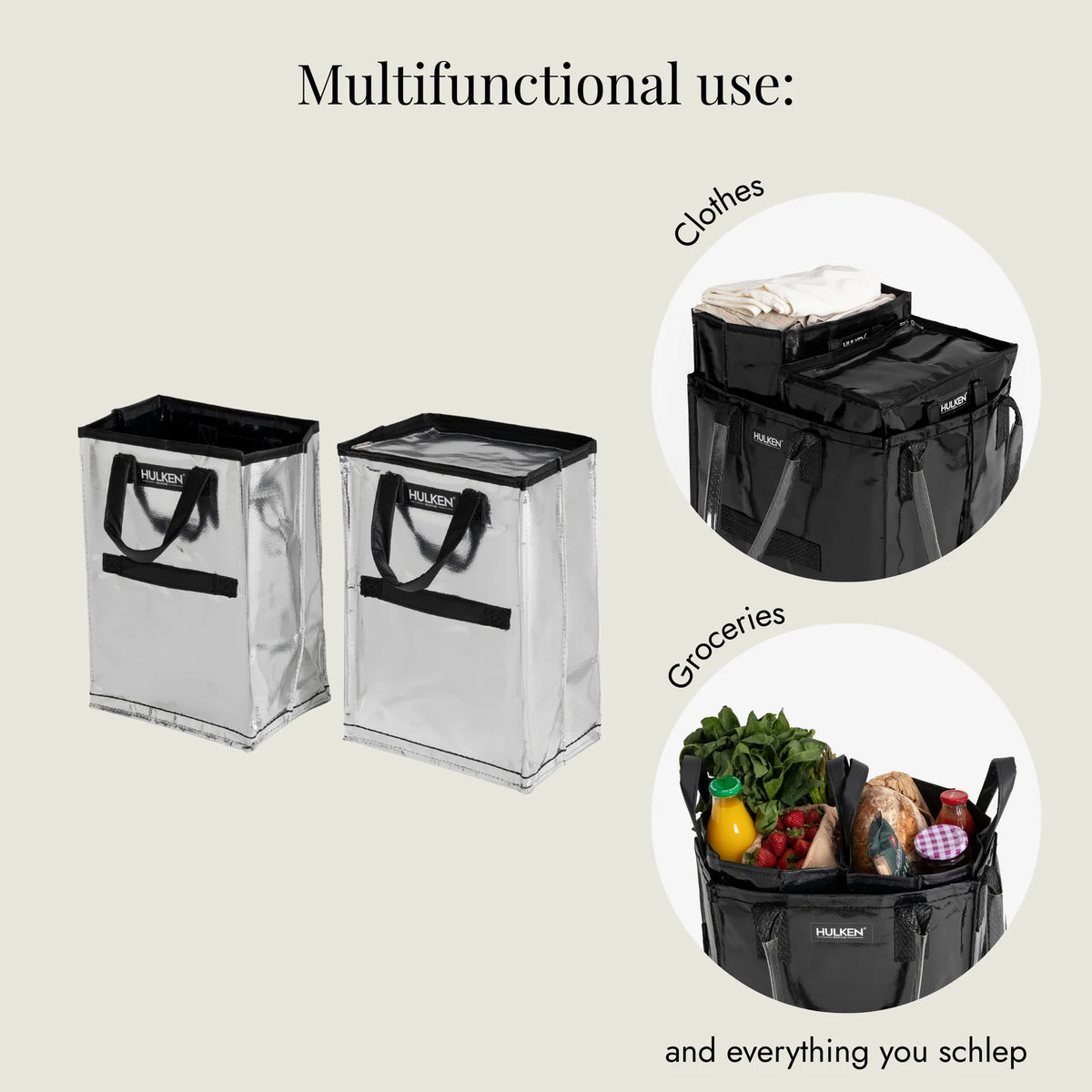 The Tidy & Chill Insert Set Silver