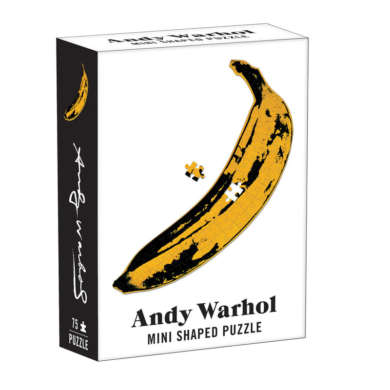 Andy Warhol Mini Púsl - Banana