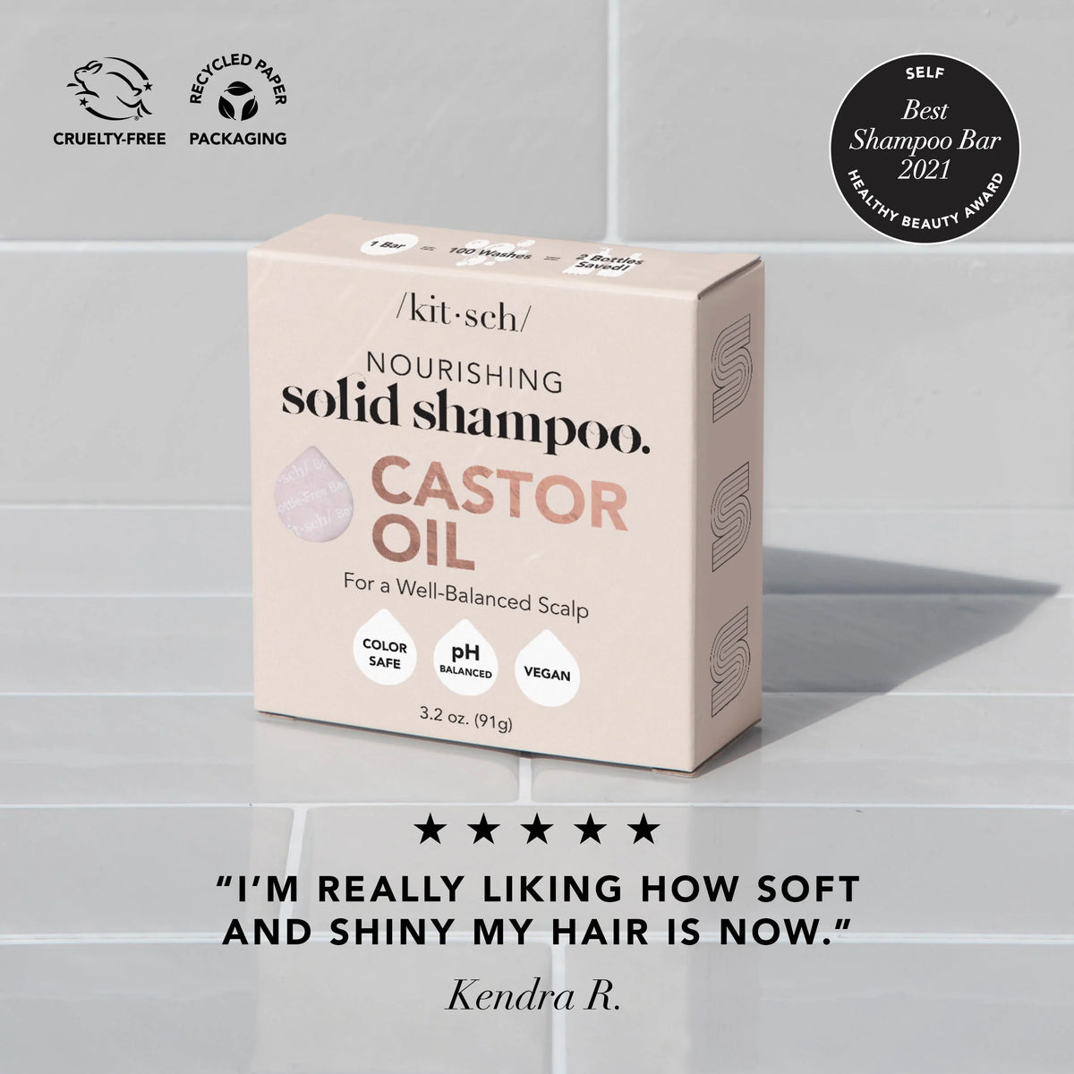 Castor Oil Nærandi Hársjampó