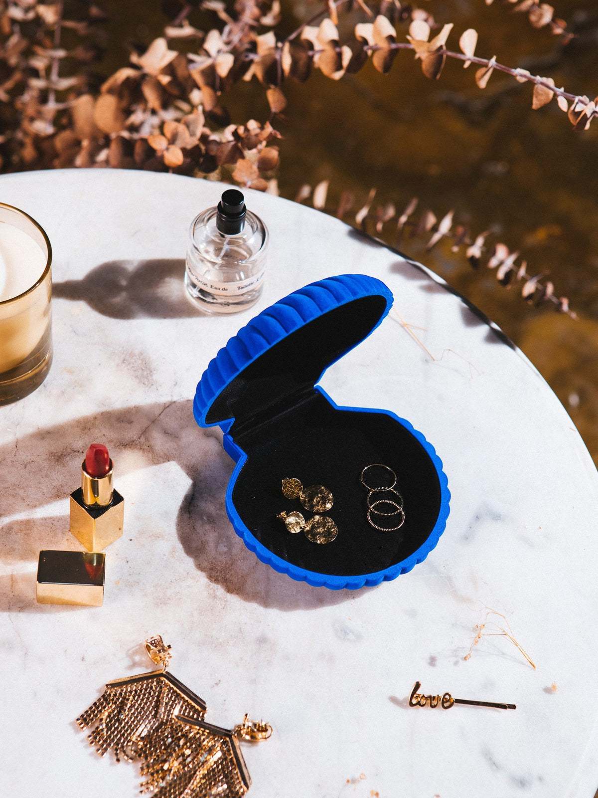 Venus Skartgripabox Blátt