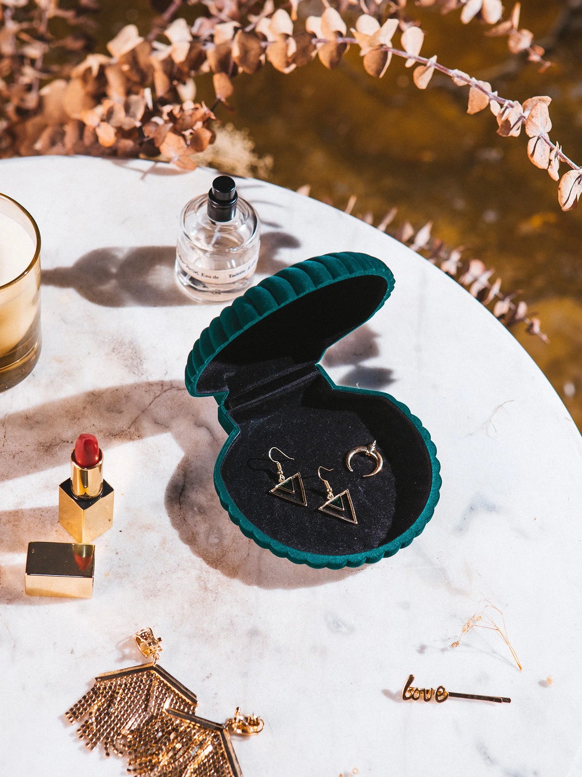 Venus Skartgripabox Grænt