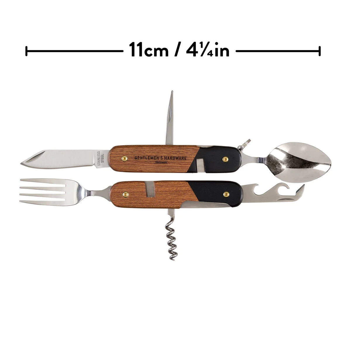 Wood Camping Cutlery Tool