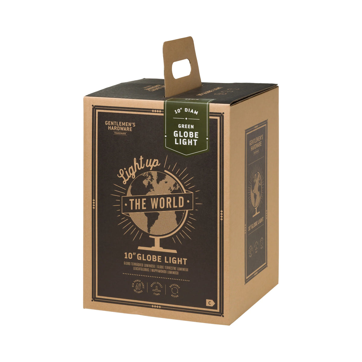 Lampi - Grænn Hnöttur