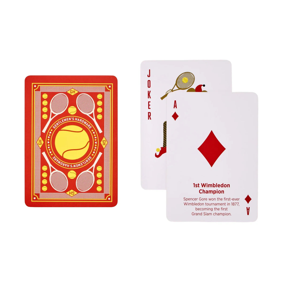Tennis Themed Playing Cards