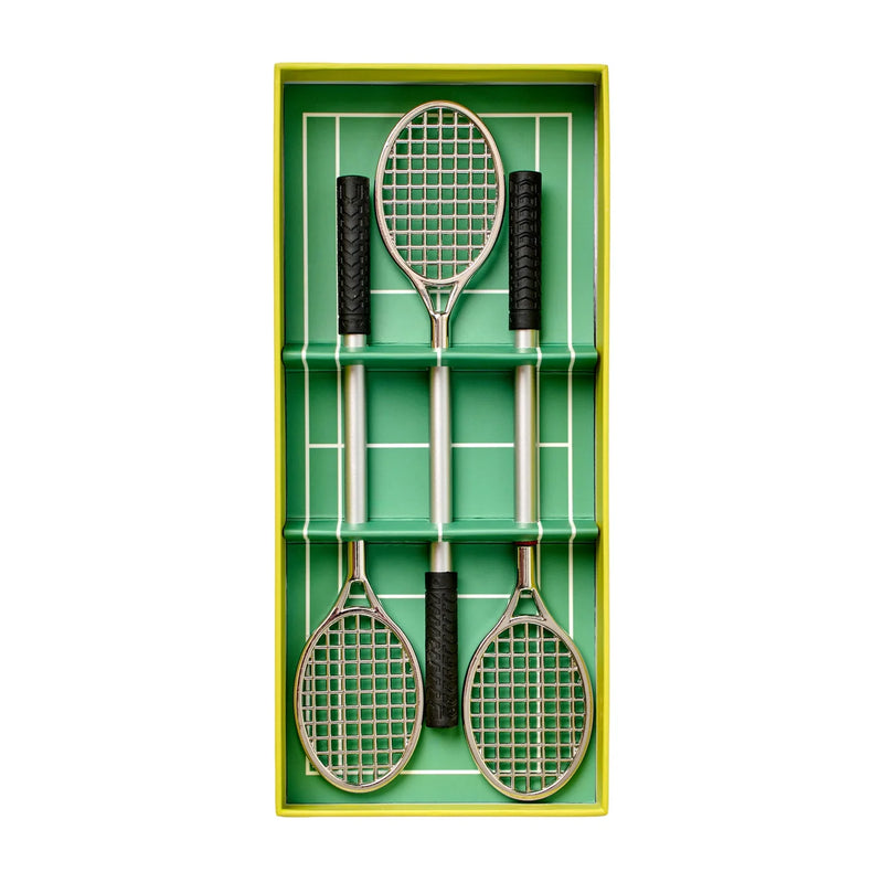 Tennis Racket Ballpoint Pens 3 stk.