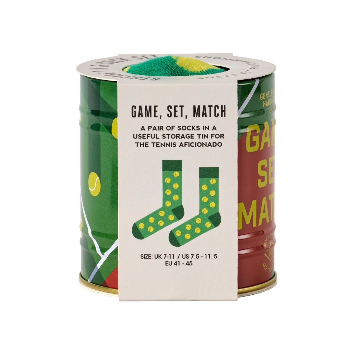 Socks in a Can - Tennis