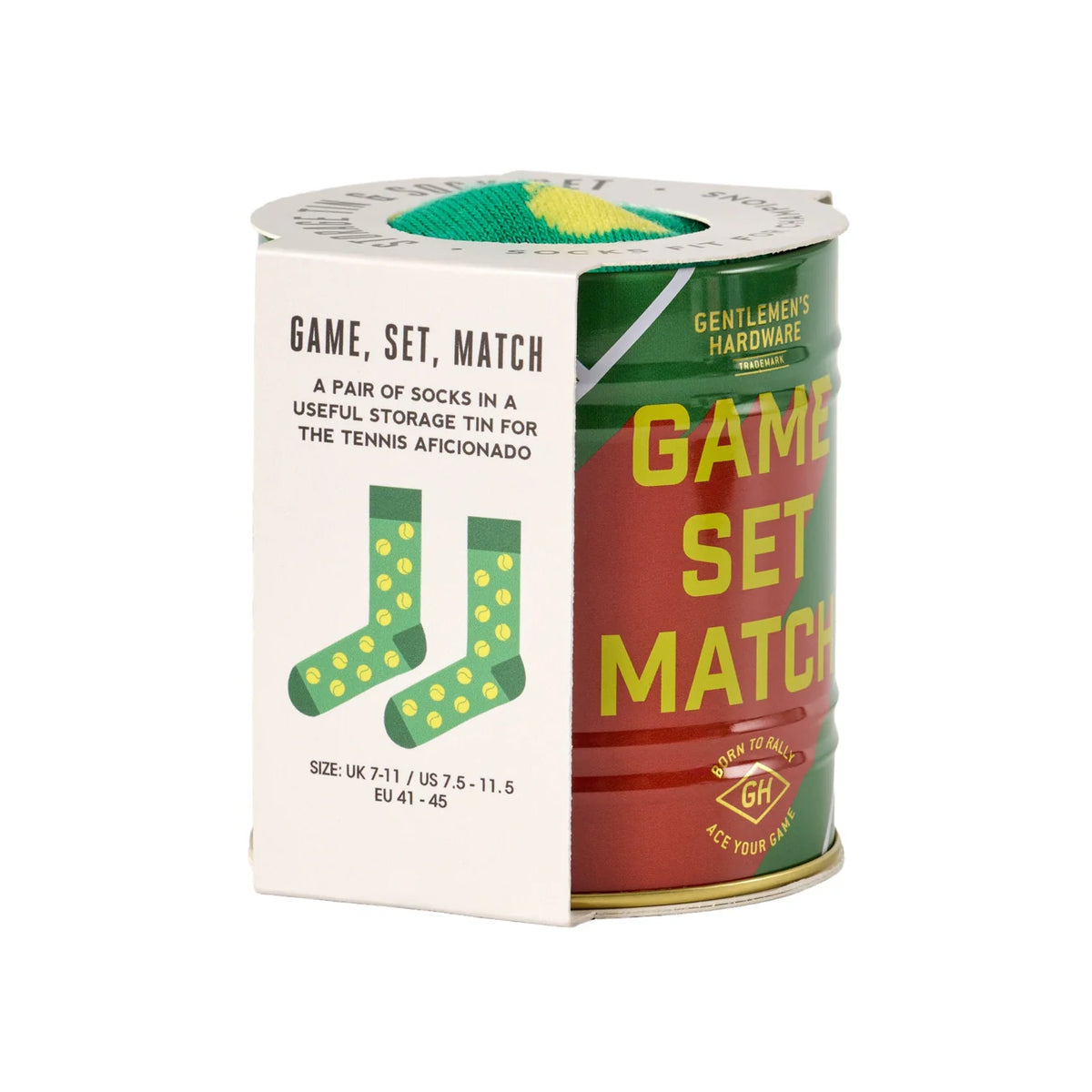 Socks in a Can - Tennis