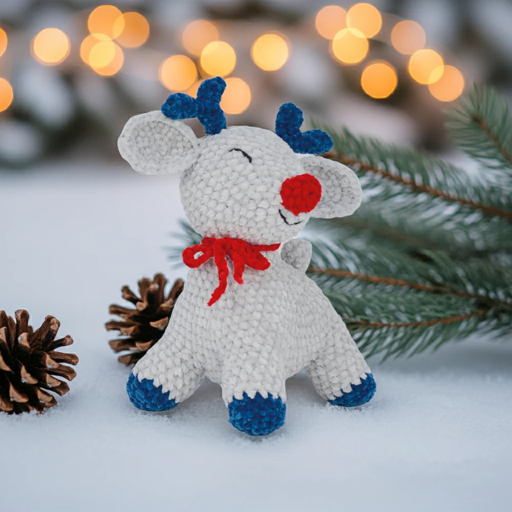 Crochet Kit - Grey Reindeer