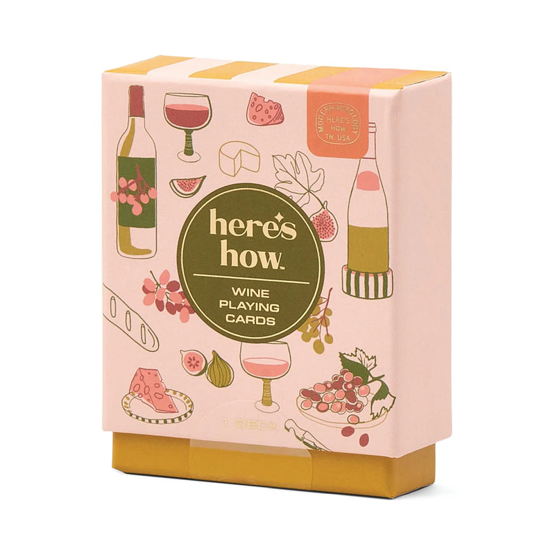 Wine Playing Cards