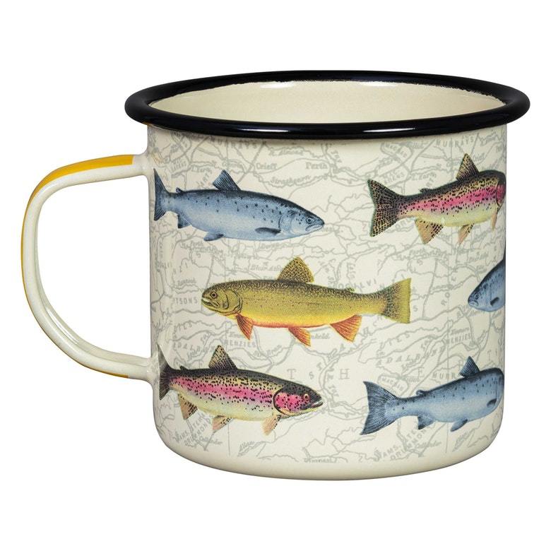 Enamel Mug - Fish 500 ml