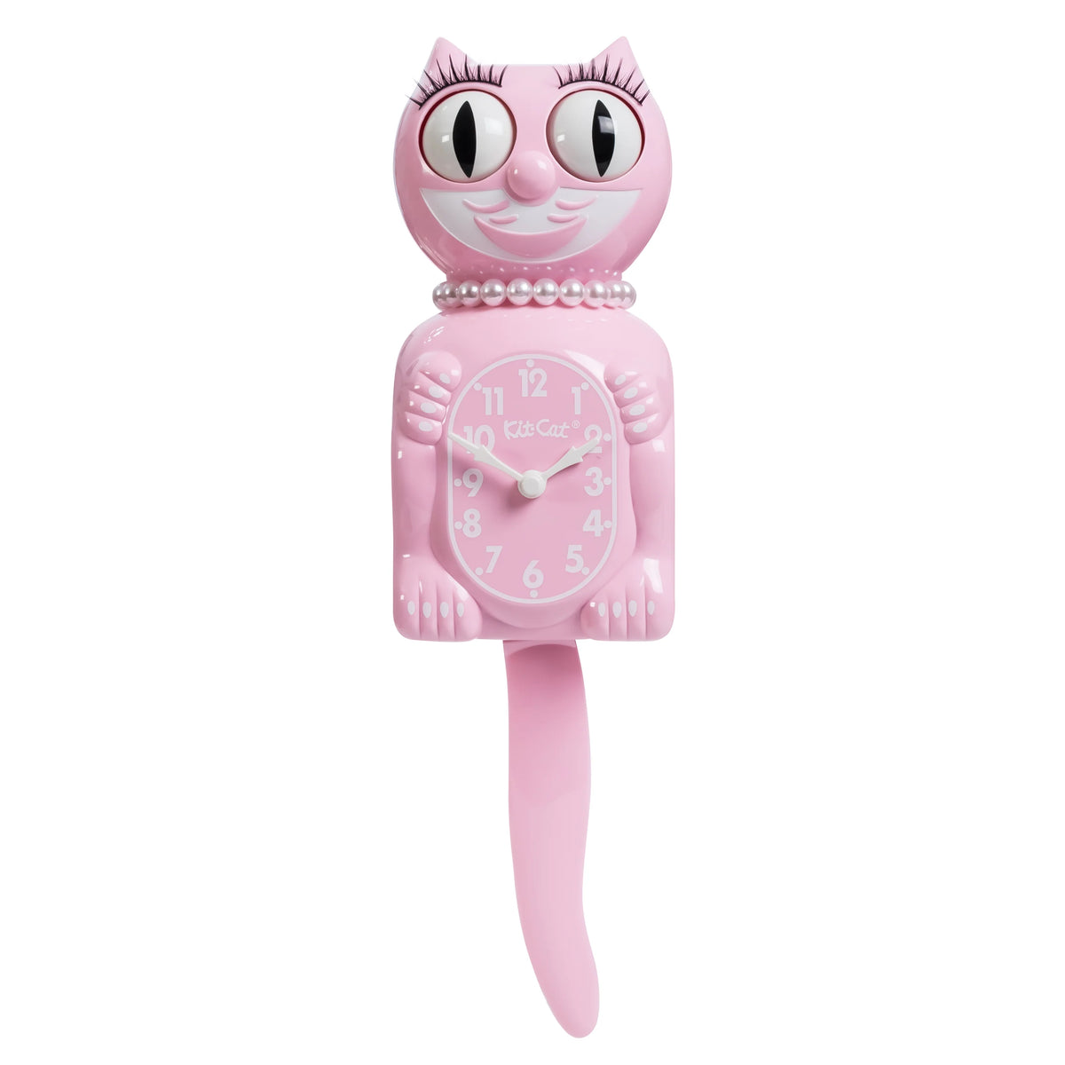 Kit-Cat Klock Bleik Lady