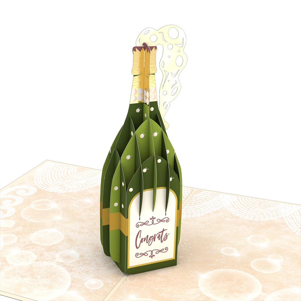 Here's to You Champagne Pop-Up Kort