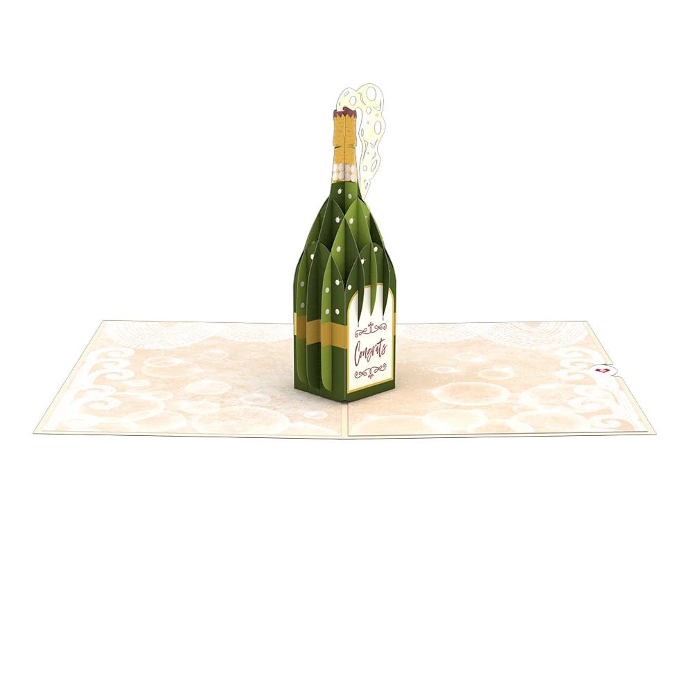 Here's to You Champagne Pop-Up Kort