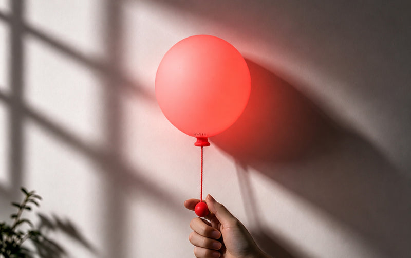 Mimo Balloon Light Rautt