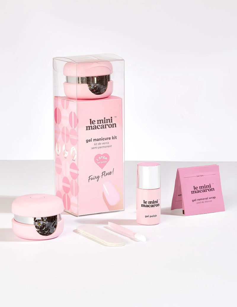 Gel Manicure Sett - Fairy Floss