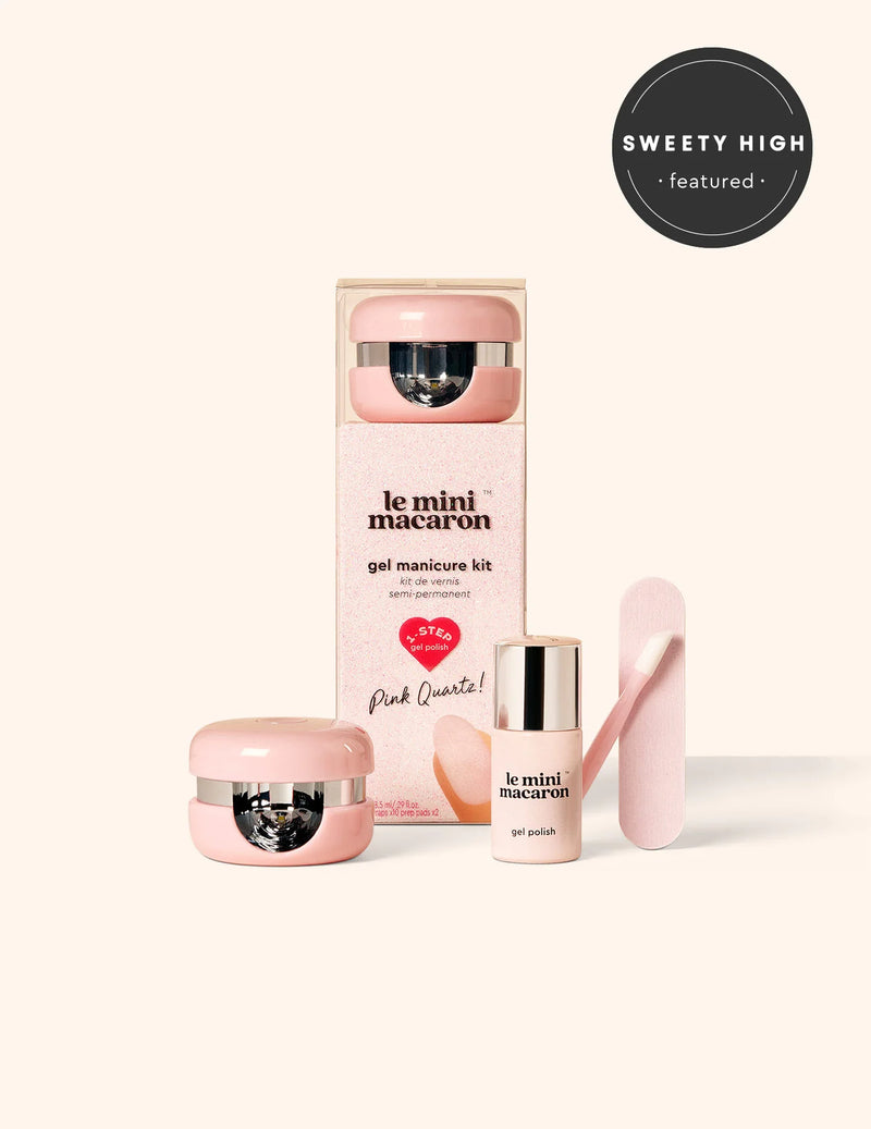Gel Manicure Sett - Pink Quartz