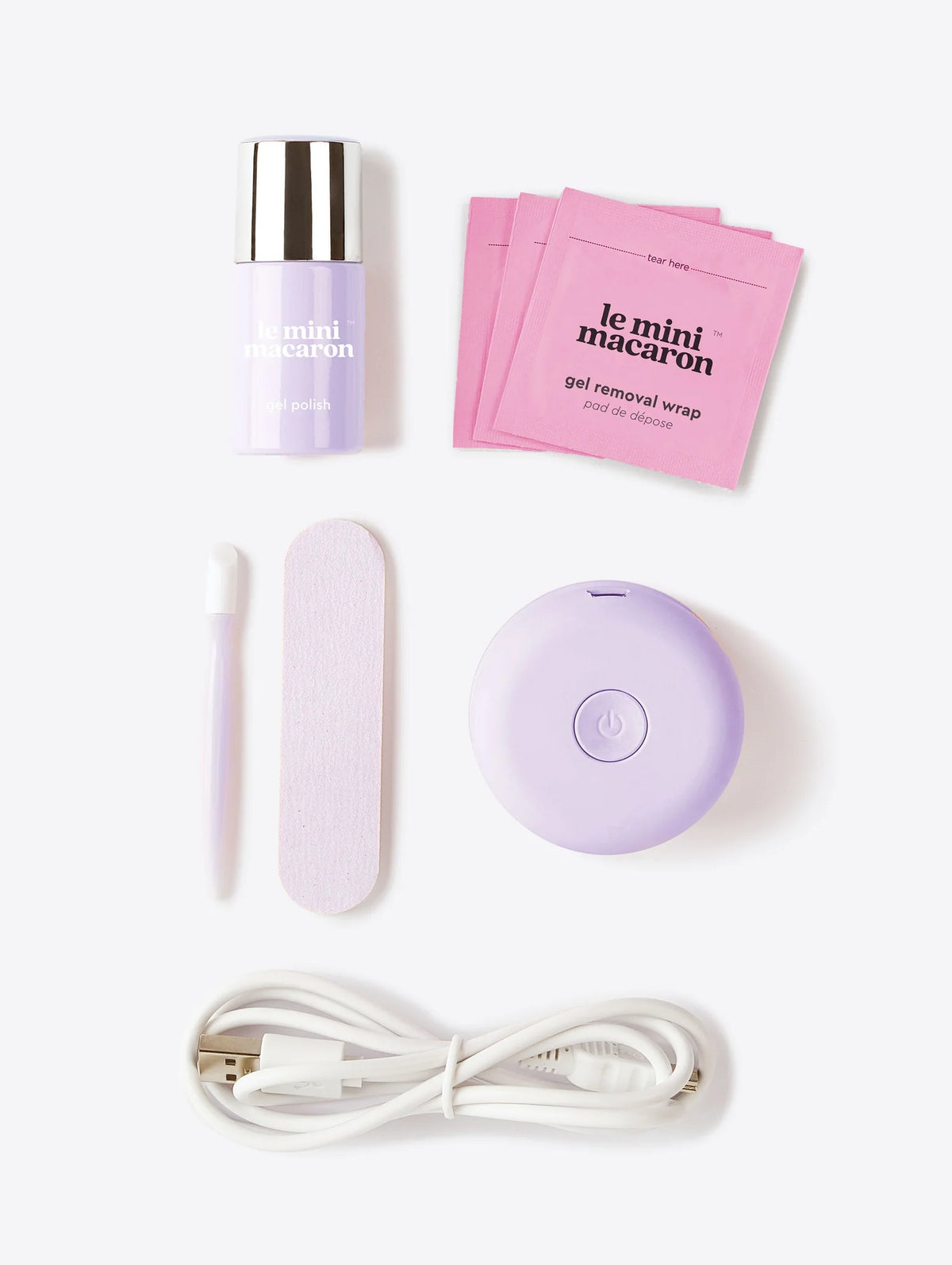 Gel Manicure Sett - Lilac Blossom