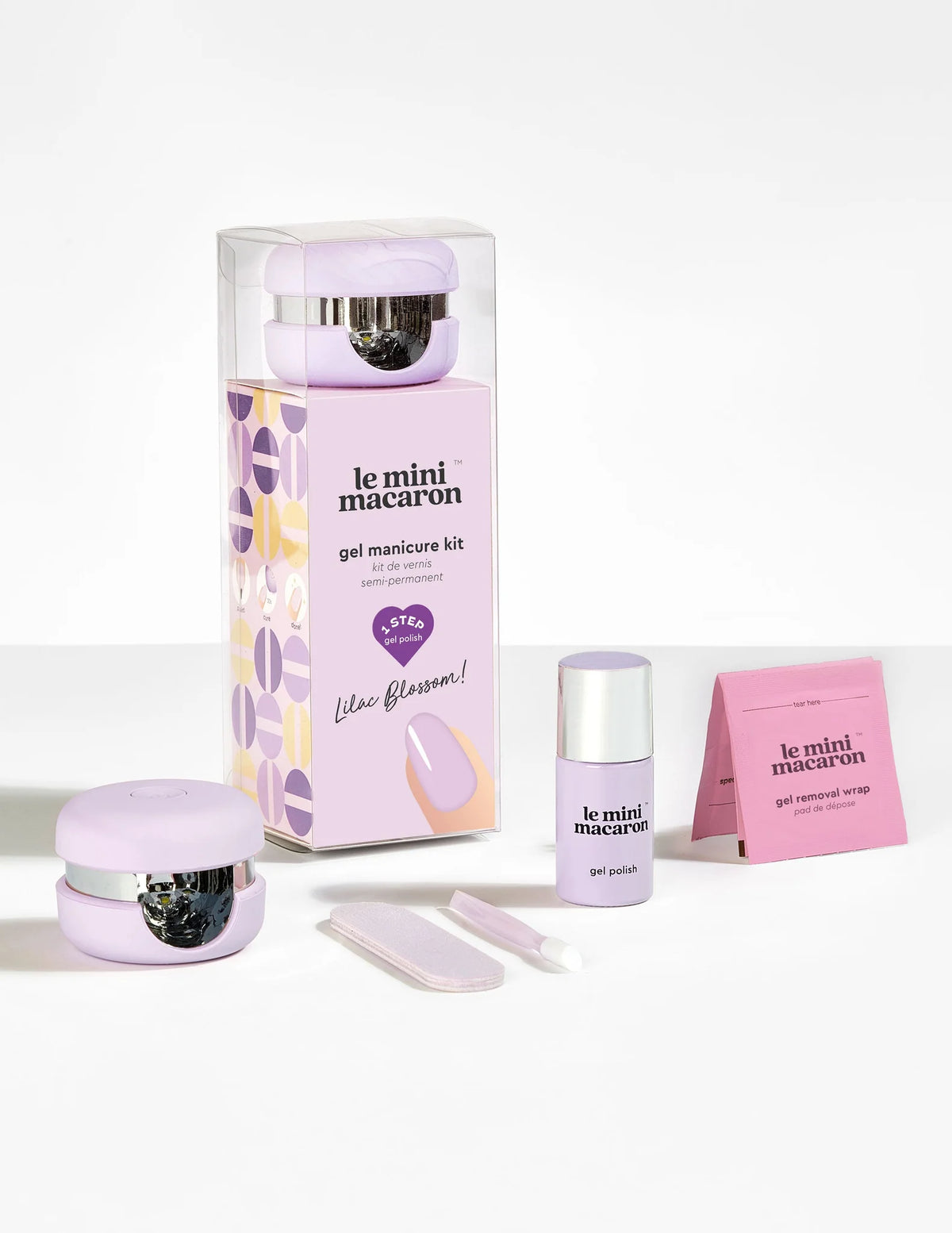 Gel Manicure Sett - Lilac Blossom