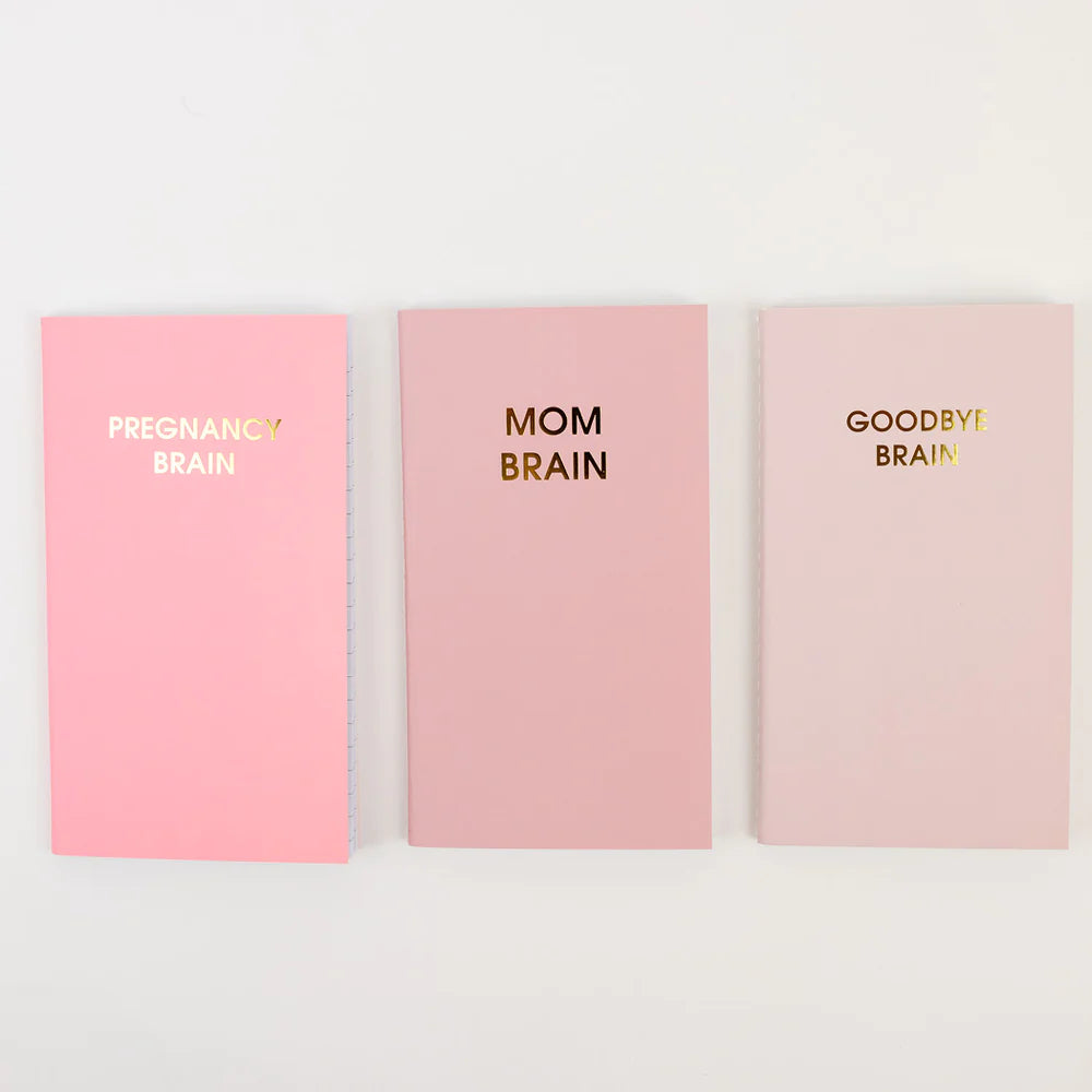 Mom Brain Mini Minnisbækur 3 stk