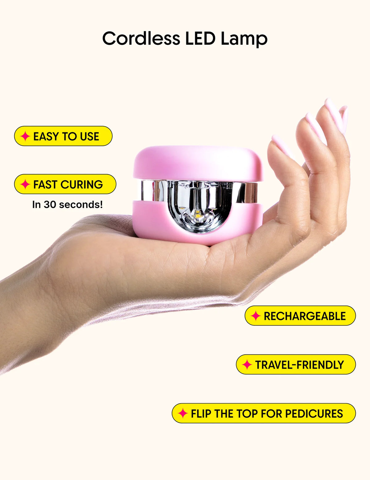 Gel Manicure Sett - Cherry Blossom