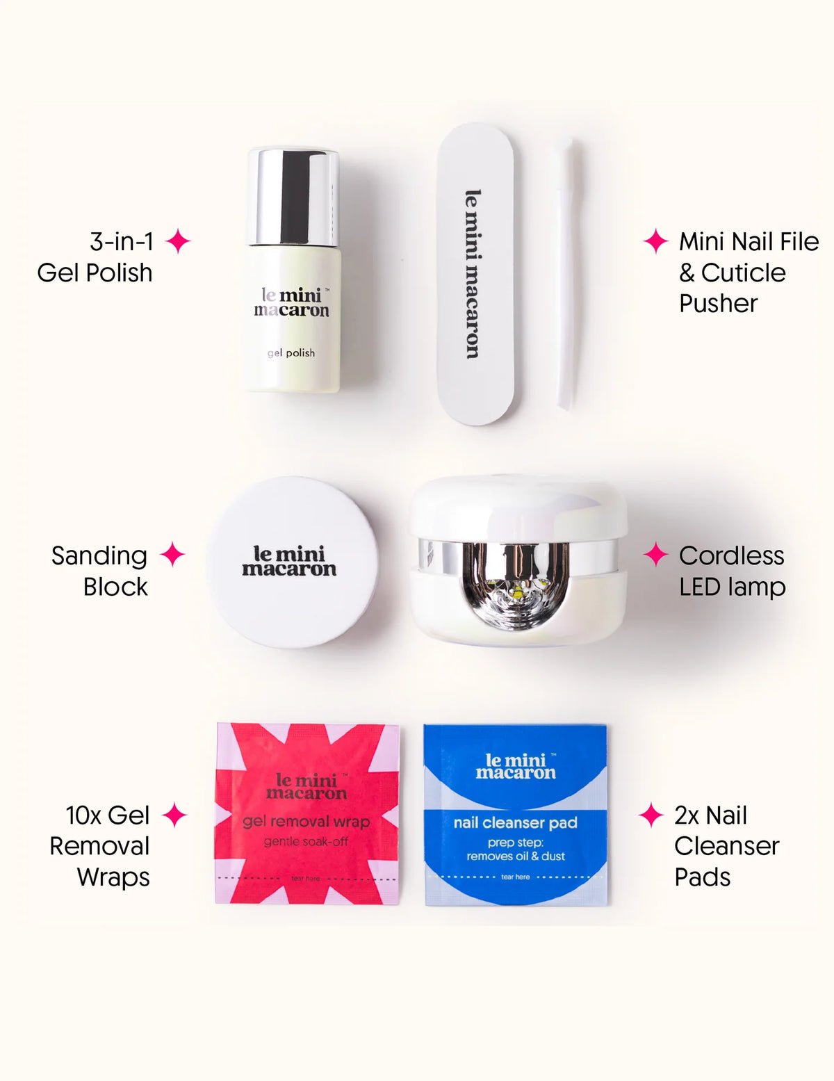 Gel Manicure Sett - Pearlescence