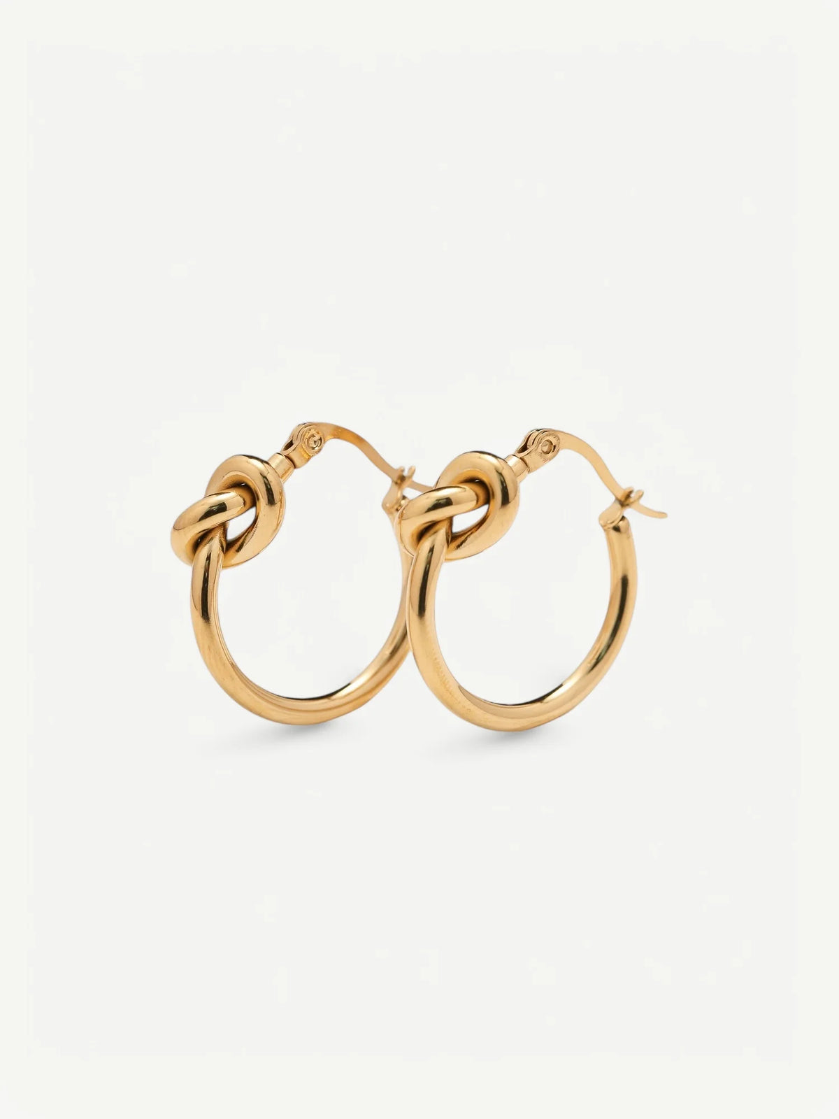 Ashley Knot Hoops Eyrnalokkar